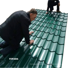 Color coated roofing tile/multi roof stone tile/color cement tile cold steel sheet arching machine reinforcing in china